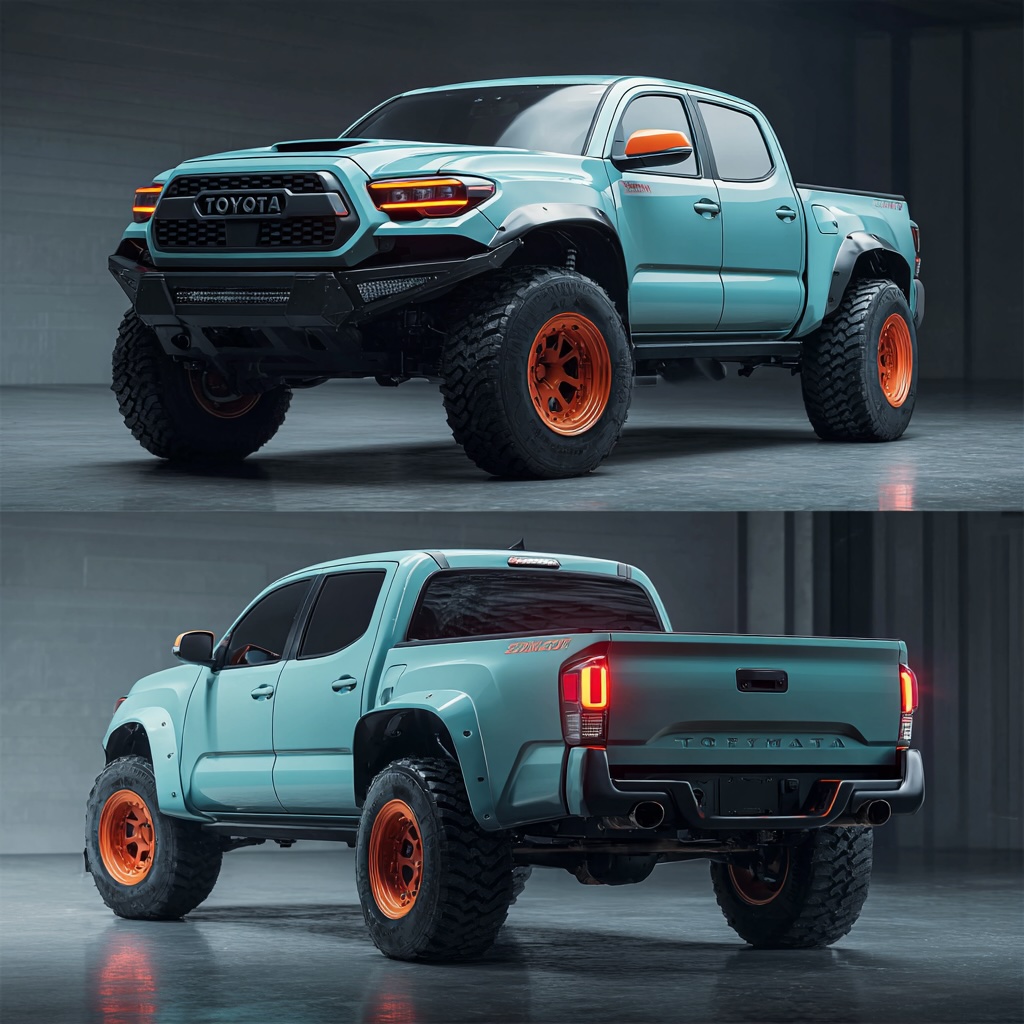 Toyota Tacoma pickup truck - one of the top-ranked vehicles for long-term durability and resale value