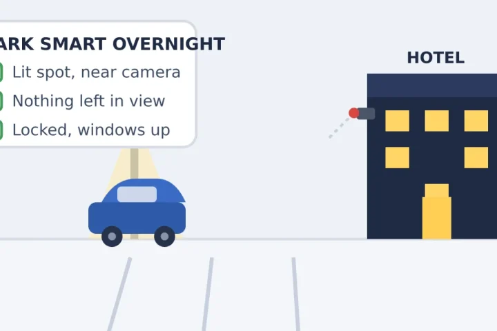 Hotel parking safety checklist